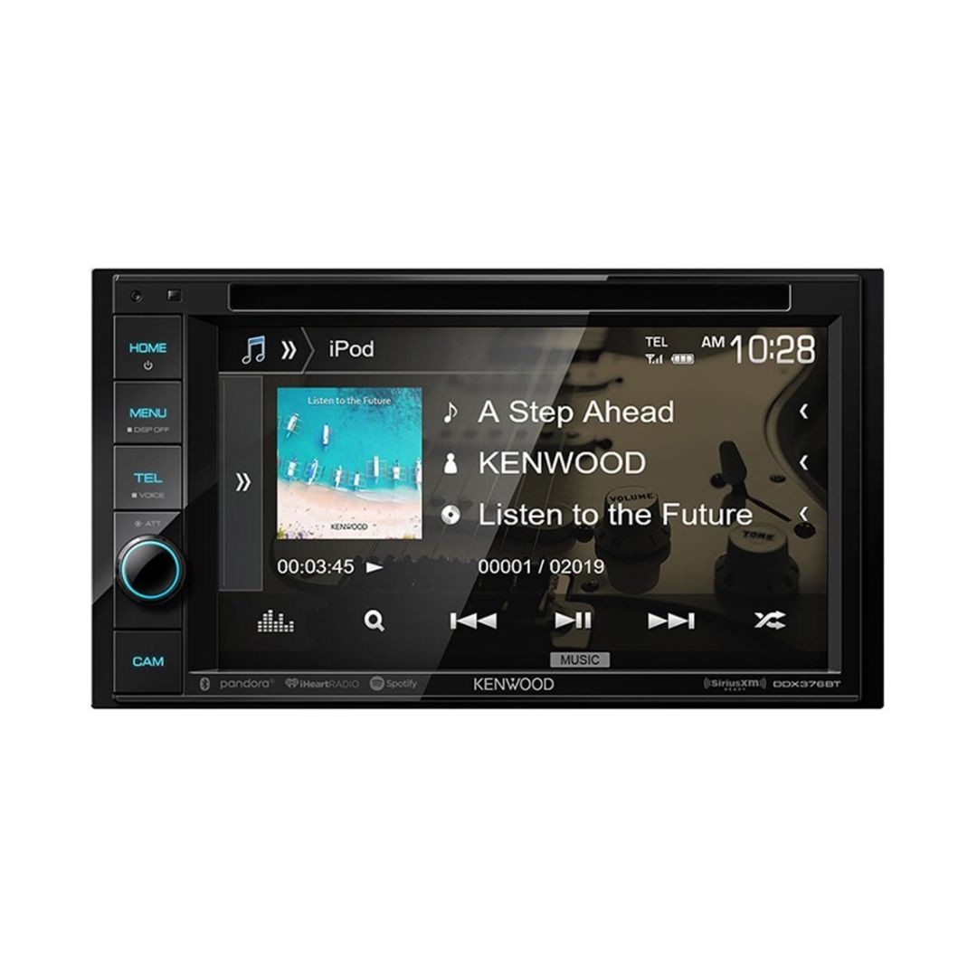 Kenwood DDX376BT, 6.2" DVD Multimedia Receiver - SiriusXM Ready, Bluetooth