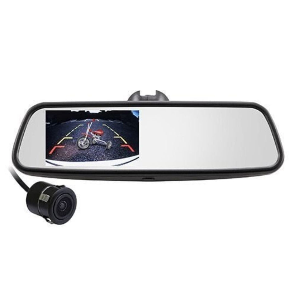 iBeam TE-DMC-K2, Mirror Monitor With Camera And Flush Mount Camera Kit