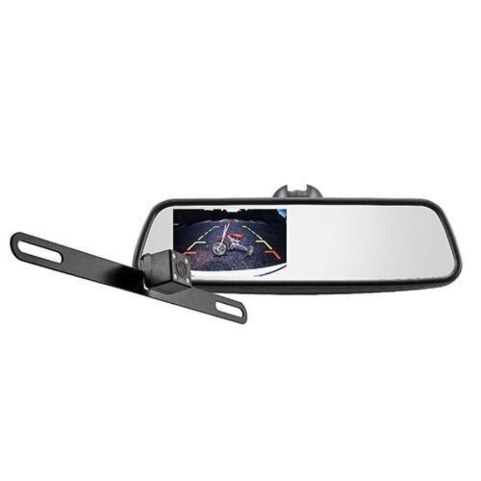 iBeam TE-MC-K3, Mirror Monitor Plus License Plate Mount Camera Kit