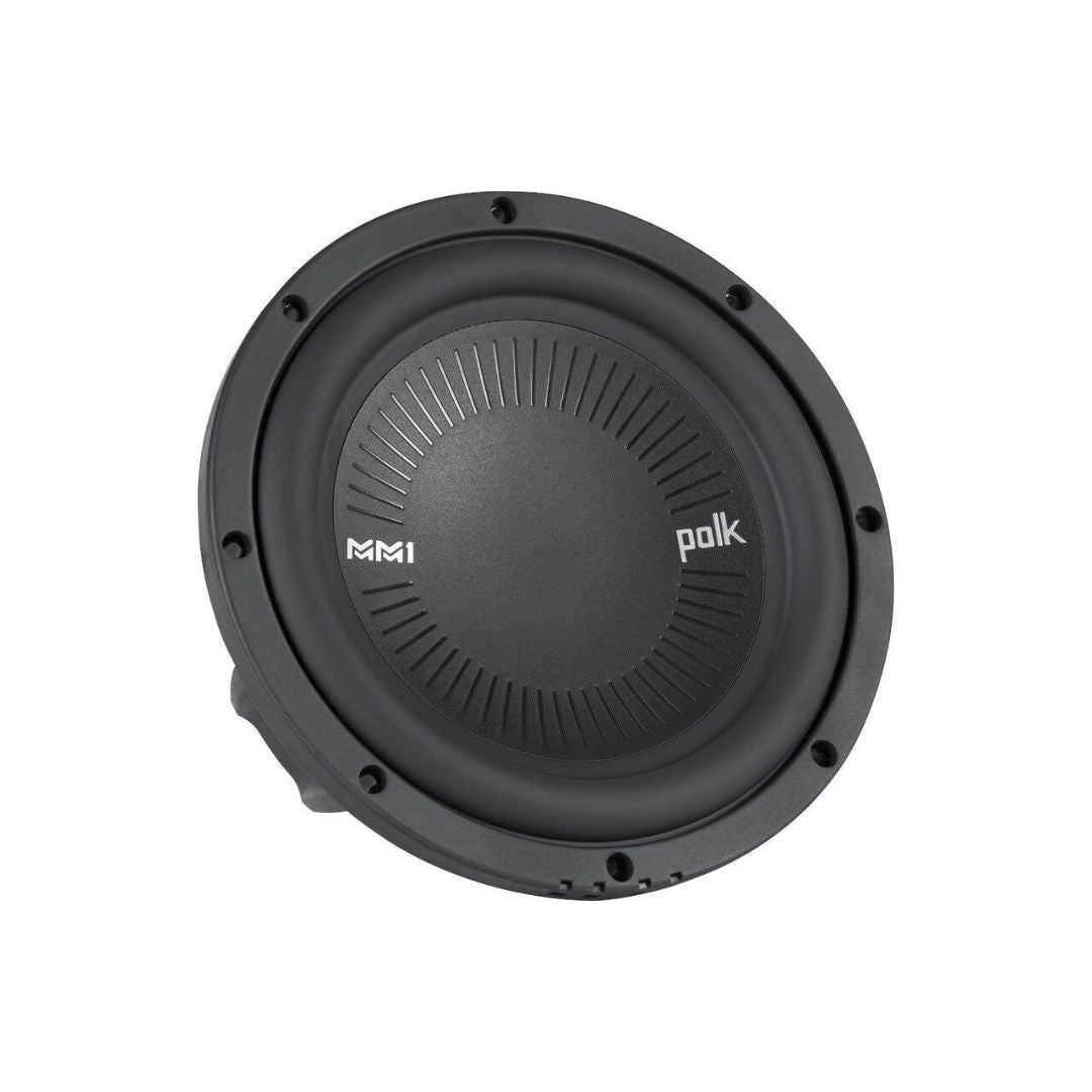Polk Audio MM842DVC, MM 8" Dual 4 Ohm Voice Coil Car, Marine, ATV Subwoofer