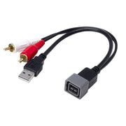 Scosche NNUSB01B, 2011-Up Nissan (Select Vehicles) USB/Aux Input Retention Harness