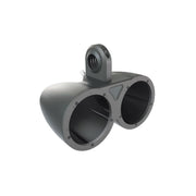 Kicker KMTED, KMTED Tower Enclosure for Dual 6" (160mm) and 6.5" (165mm) Drivers, pair, Black (12KMTED)