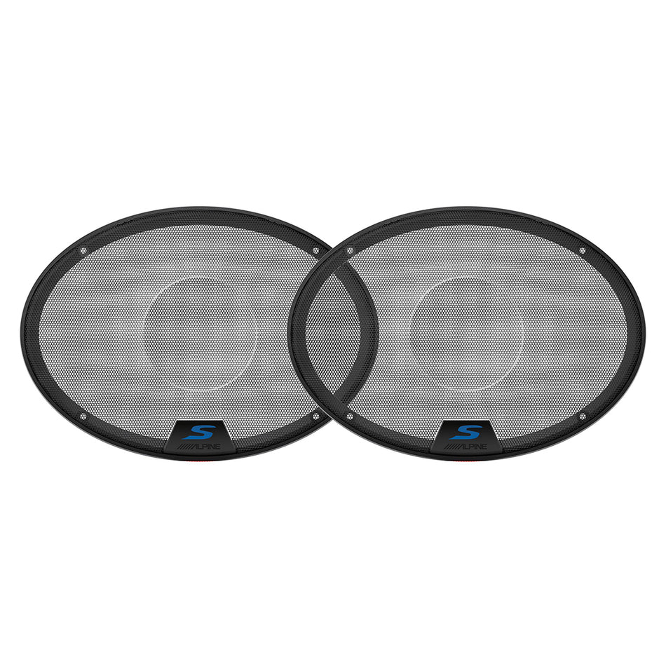 Alpine KTE-S69G, 6x9" Speaker Grilles for Alpine S-S69 and S-S69C