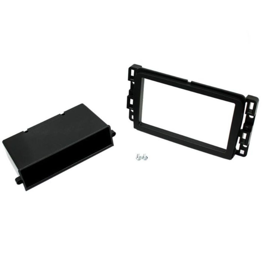 Scosche GM5213B, 2013-Up Chevrolet Traverse/GMc Acadia/Buick Enclave ISO Double DIN & DIN+Pocket Kit