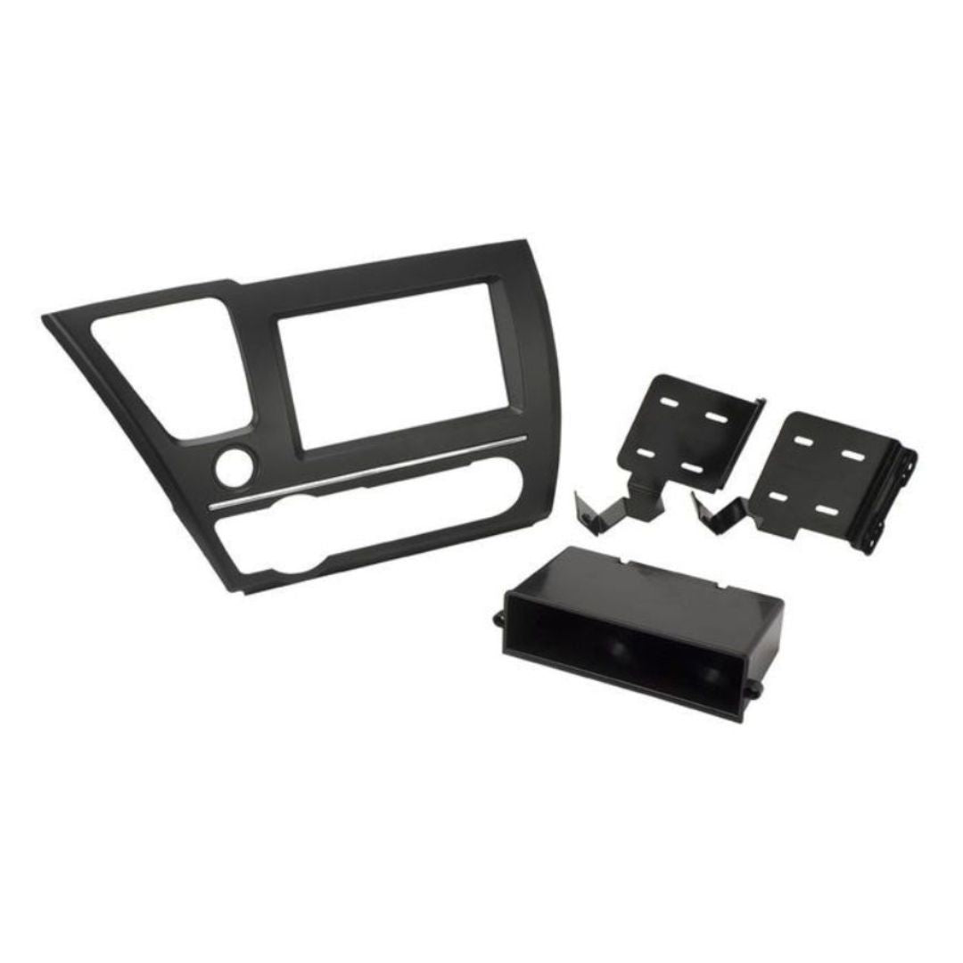 Scosche HA1716B, 2013-Up Honda Civic ISO Double DIN & DIN+Pocket Kit