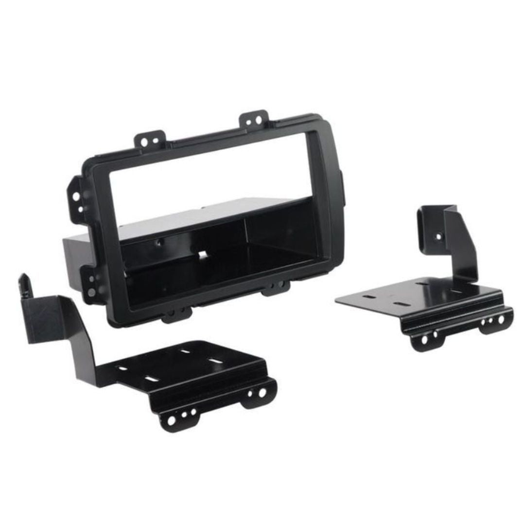 Scosche HA1718B, 2013-Up Honda Civic ISO Double DIN & DIN+Pocket Kit, Models w/Nav