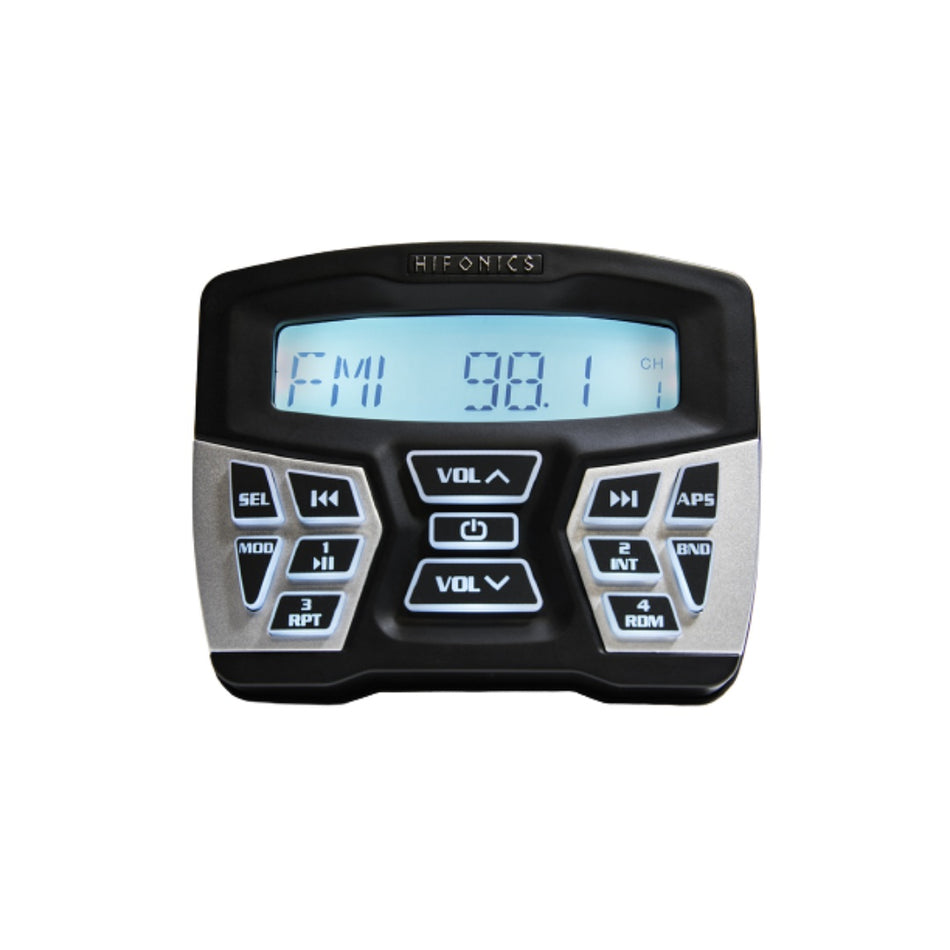 Hifonics TPS-MR1, TPS-MR1 In Dash Gauge Mount Radio with Bluetooth and Marine Certified