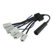 Scosche HKNAARB, 2007-Up Honda, Kia, Nissan Antenna Adapter; Multi-Plug Universal Adapter, Reverse