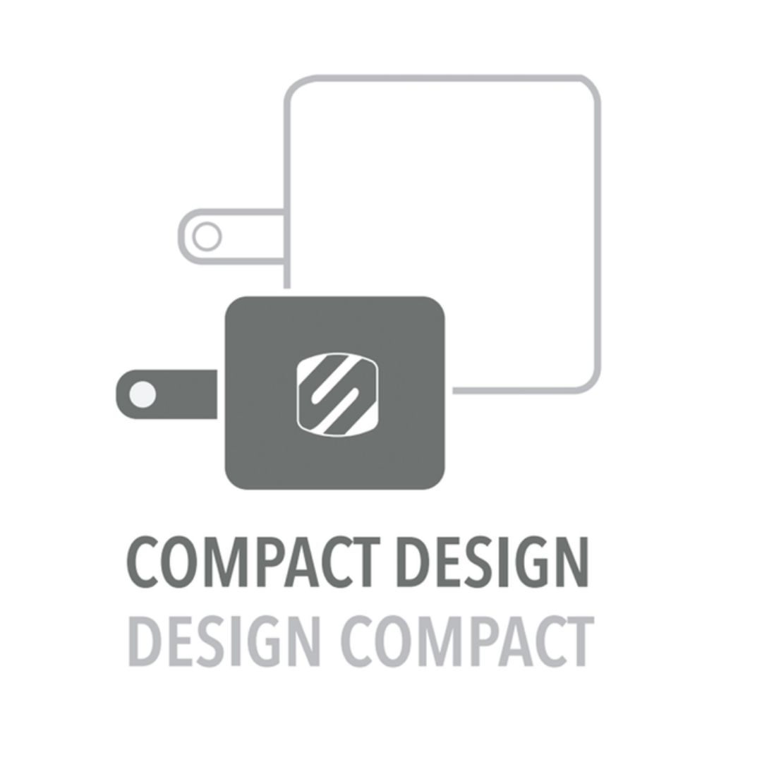 Scosche CPDC8-SP, 18W Car Charger USB-C Power Delivery 3.0