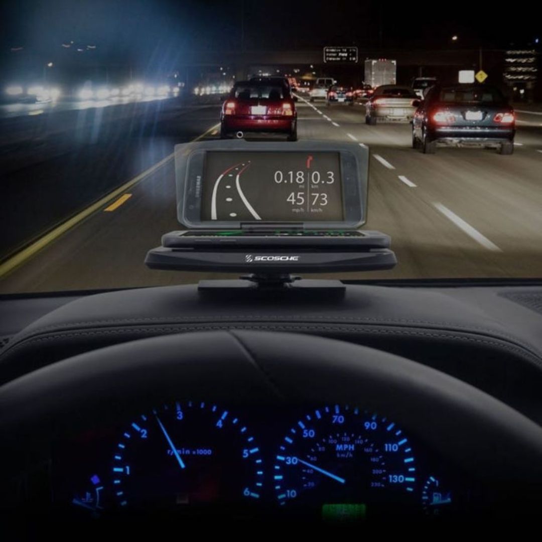 Scosche HUDSPI, Smartphone Display For Hud, Navigation And Other Devices