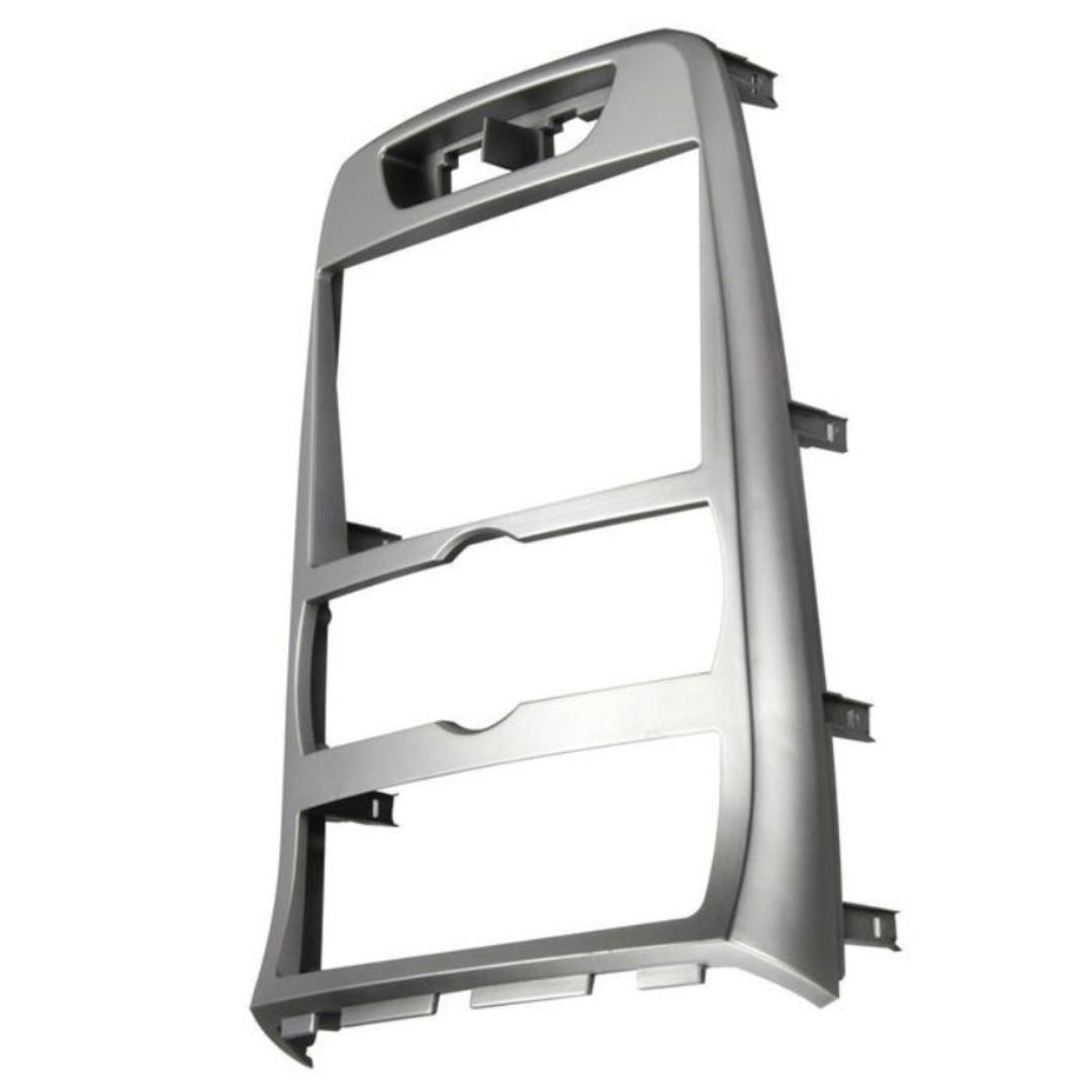 Scosche HY1628SB, 2010-2012 Hyundai Genesis Coupe, ISO Double DIN & DIN+Pocket Kit, Auto A/C, Silver