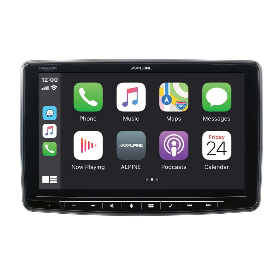 Alpine iLX-F259, Halo9 9" Digital Media Receiver, Apple CarPlay Android Auto