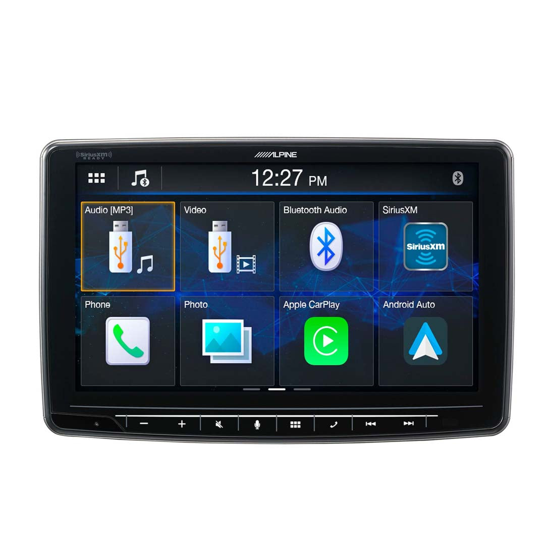 Alpine iLX-F259, Halo9 9" Digital Media Receiver, Apple CarPlay Android Auto