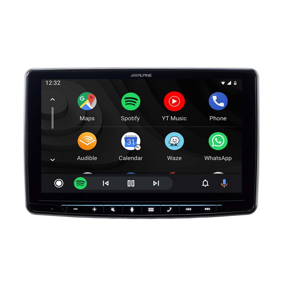 Alpine iLX-F309, Halo9 9" Digital Media Receiver, Apple CarPlay Android Auto
