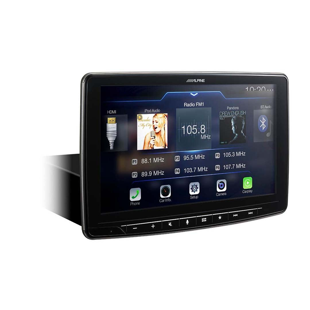 Alpine iLX-F309, Halo9 9" Digital Media Receiver, Apple CarPlay Android Auto