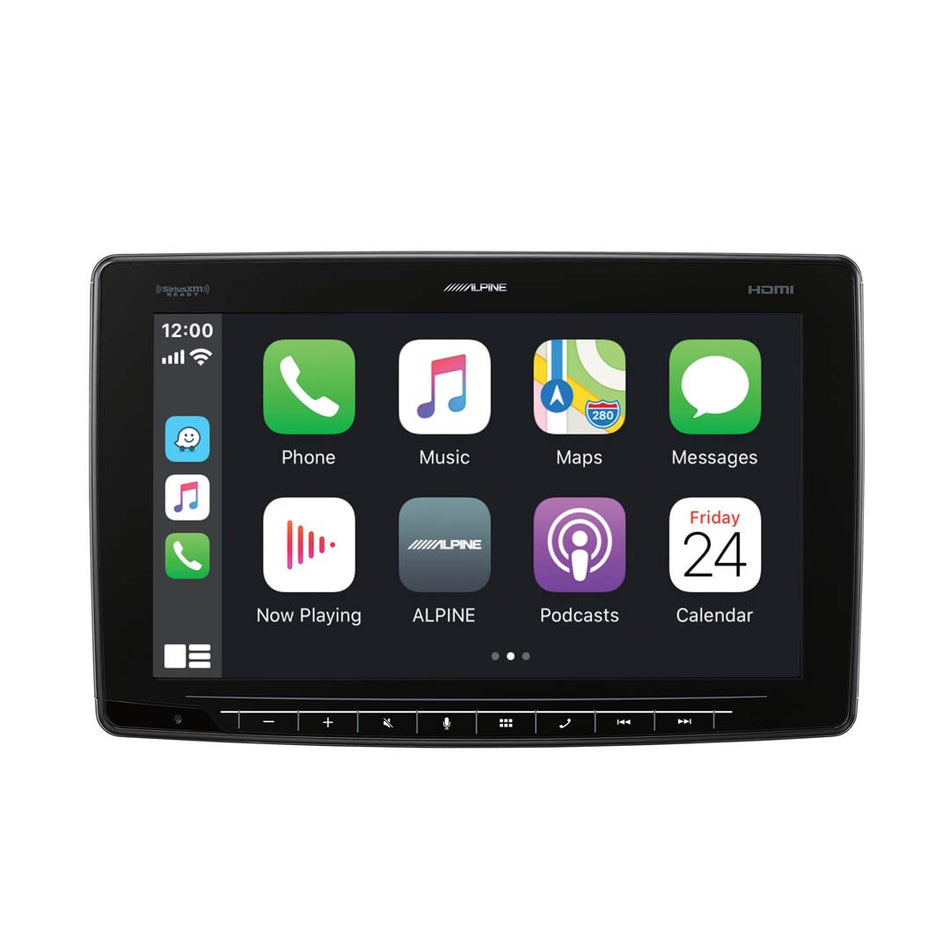 Alpine iLX-F411, Halo 11" Touchscreen Digital Multimedia Receiver w/ CarPlay & Android Auto