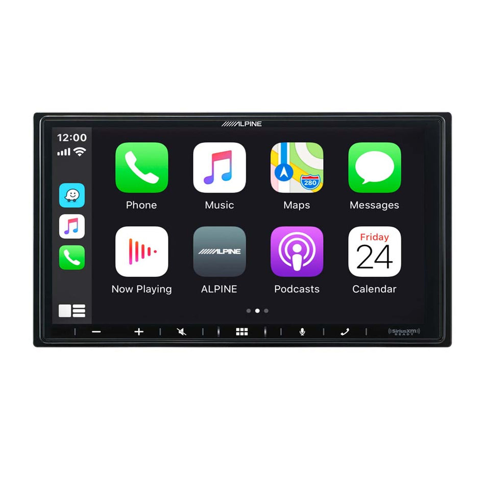 Alpine iLX-W650, 7" Double Din Digital Media Receiver, CarPlay / Android Auto