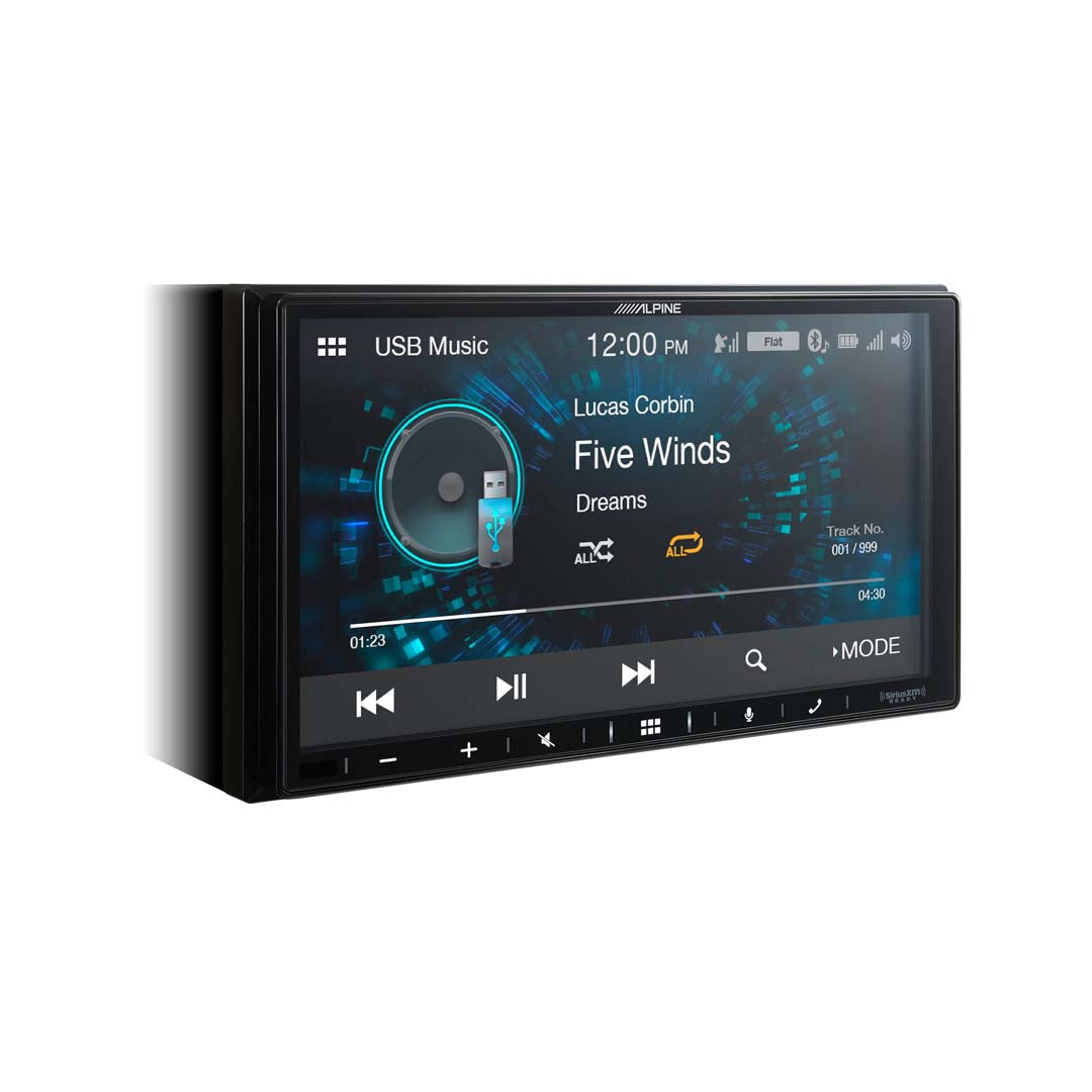 Alpine iLX-W650, 7" Double Din Digital Media Receiver, CarPlay / Android Auto