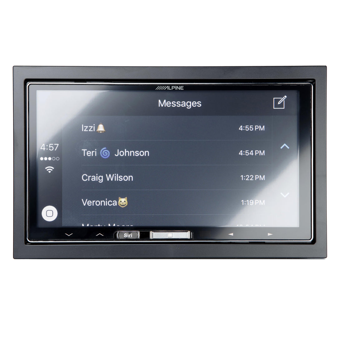 Alpine iLX-107, 7" Double-Din Mechless Receiver w/ Wireless CarPlay