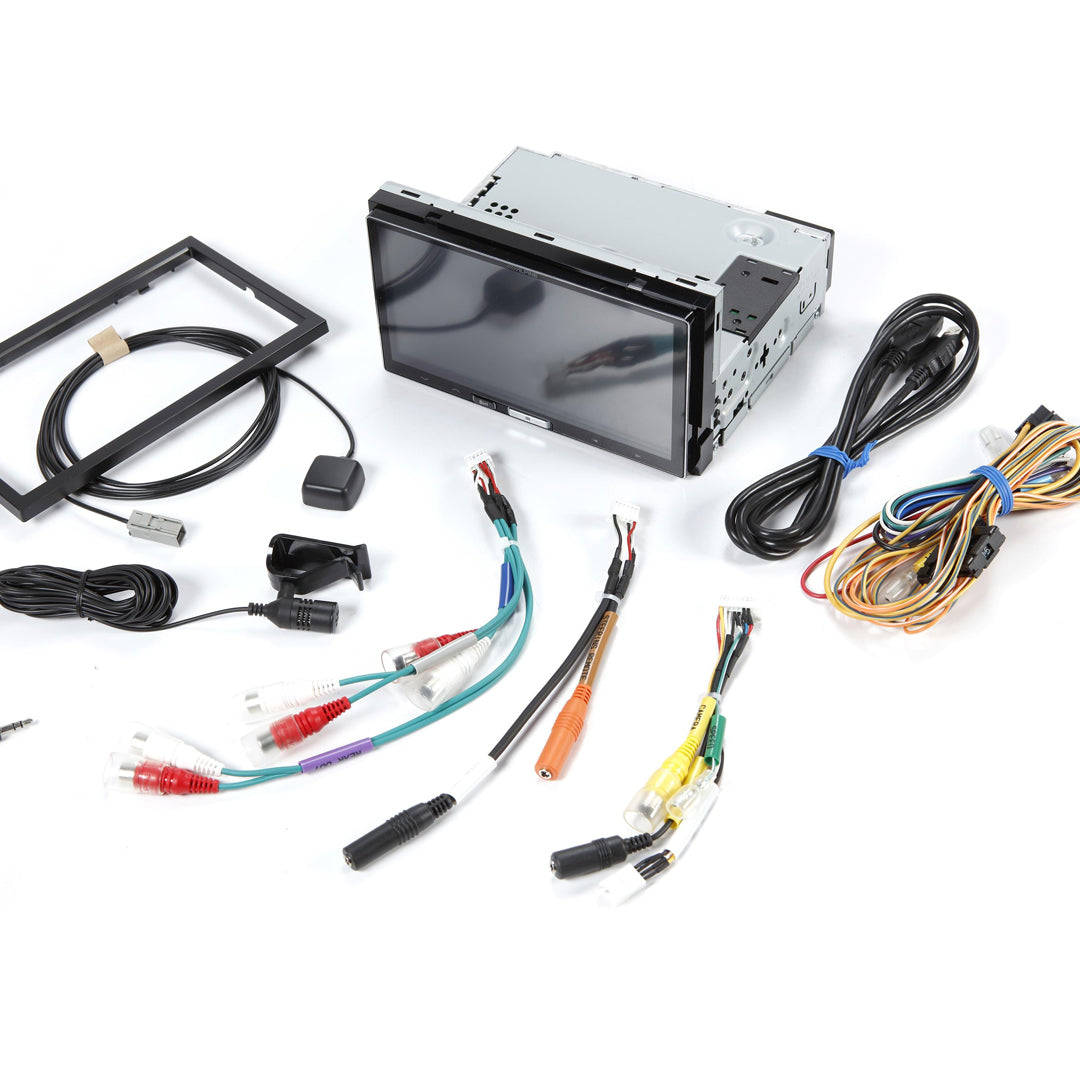 Alpine iLX-107, 7" Double-Din Mechless Receiver w/ Wireless CarPlay