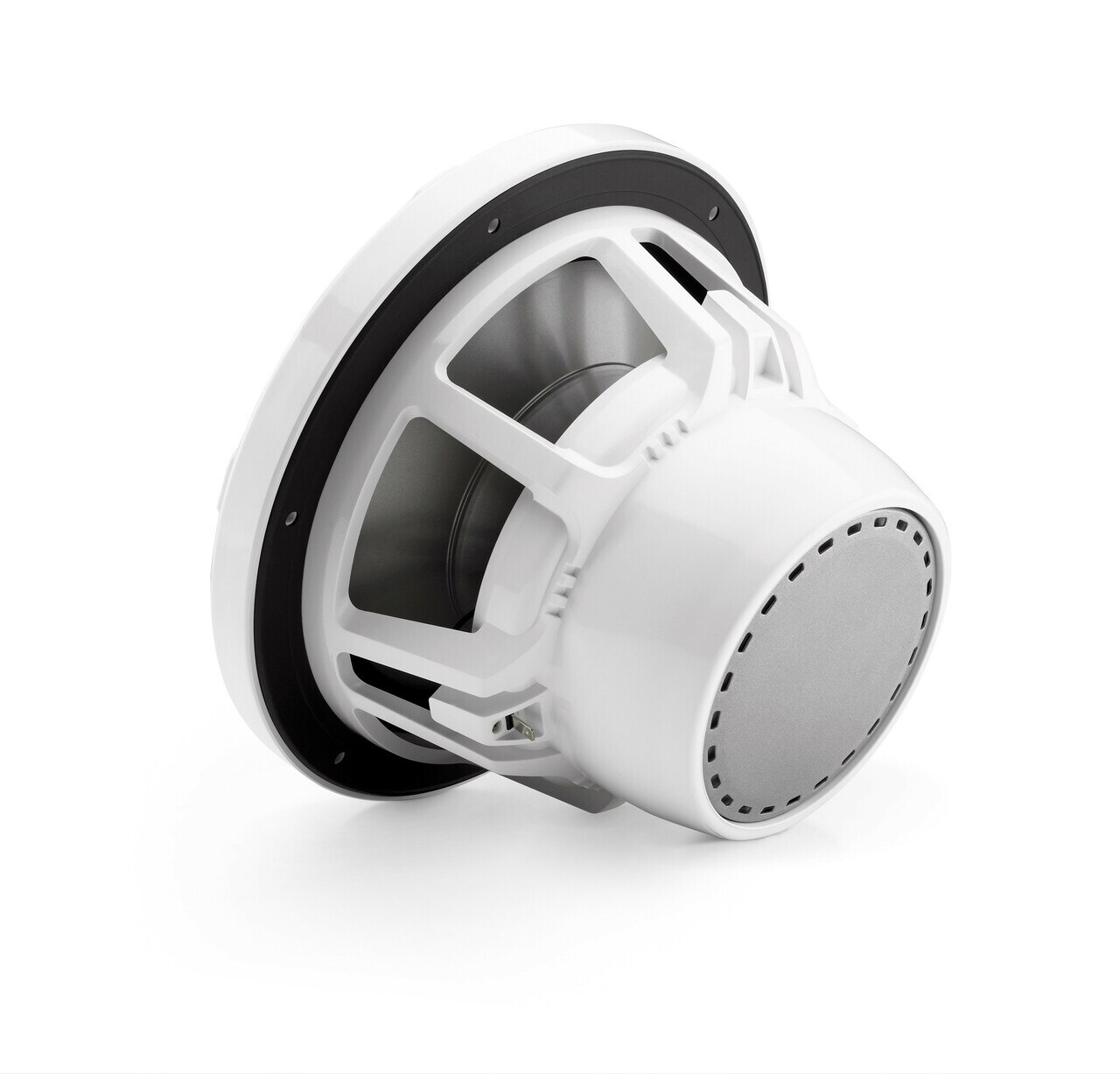 JL Audio M10W5-SG-WH,  M Series Marine 10" 4-Ohm Subwoofer, Titanium/Black Sport Grille, 250W