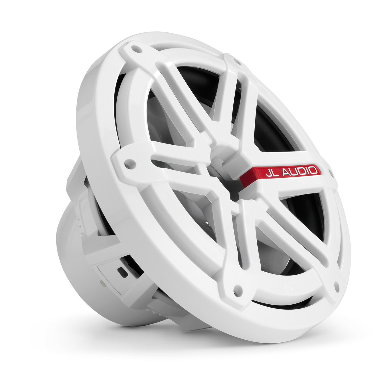 JL Audio MX10IB3-SG-WH, MX Series Marine 10" Subwoofer, 4-Ohm, Infinite Baffle, White Sport Grille, 175W