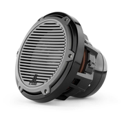 JL Audio M8W5-CG-TB, M Series Marine 8" 4-Ohm Subwoofer, Enclosed Use, Titanium/Black Classic Grille, 200W