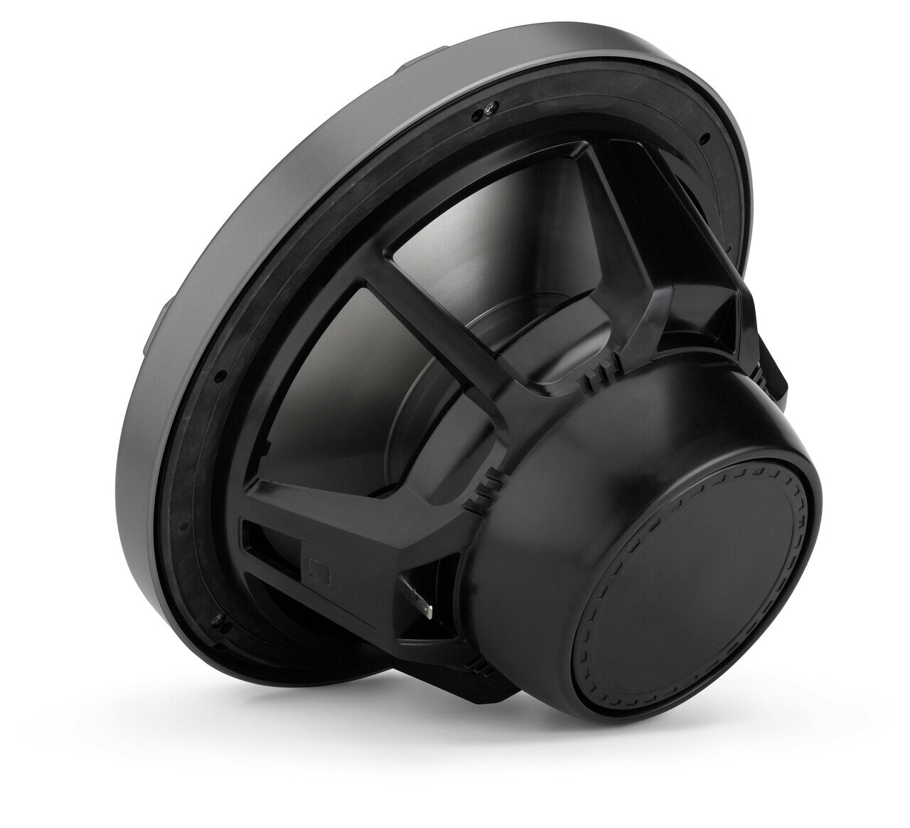 JL Audio MX10IB3-SG-TB, MX Series Marine 10" Subwoofer, 4-Ohm, Infinite Baffle, Titanium/Black Sport Grille, 175W