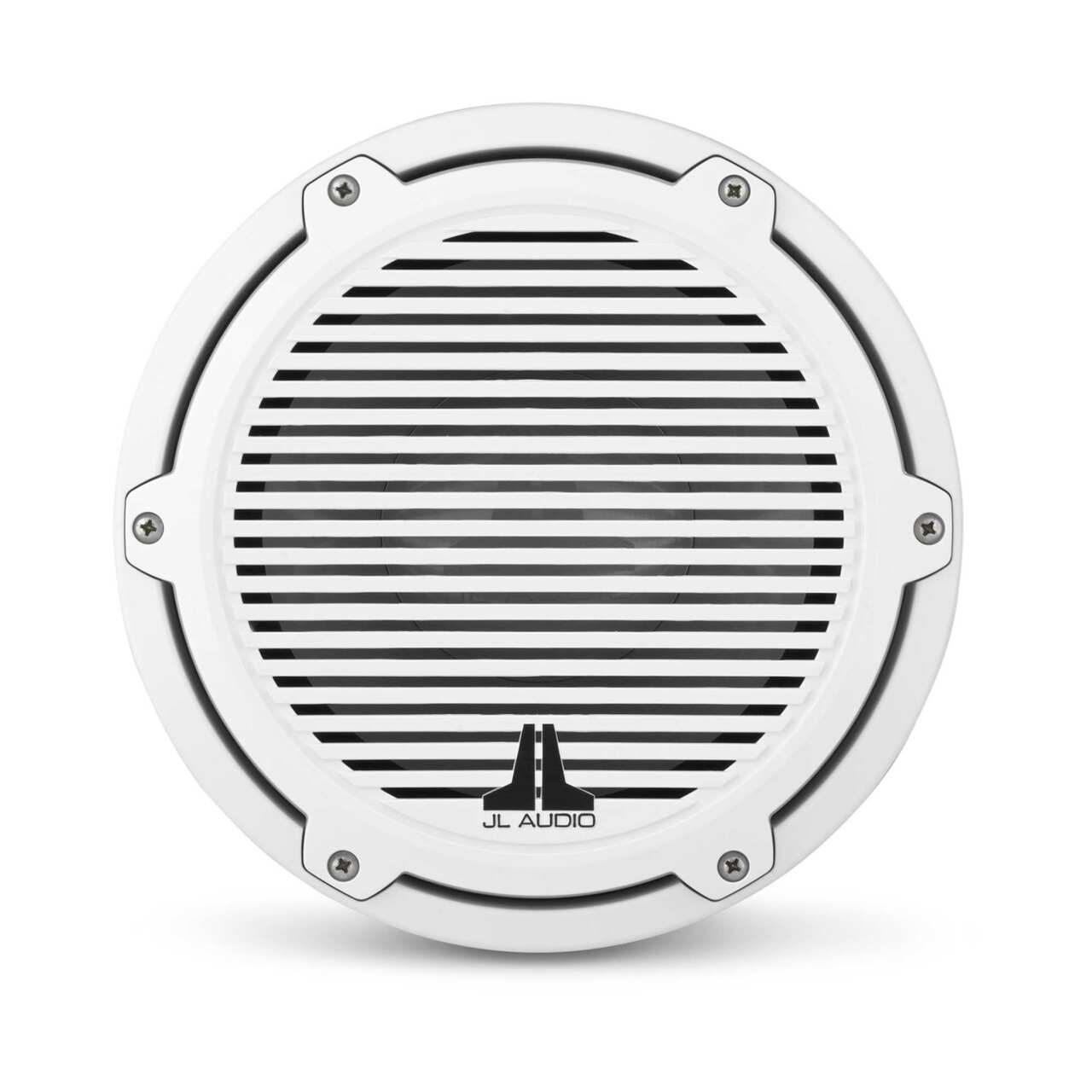 JL Audio M8W5-CG-WH, M Series Marine 8" 4-Ohm Subwoofer, Enclosed Use, White Classic Grille, 200W