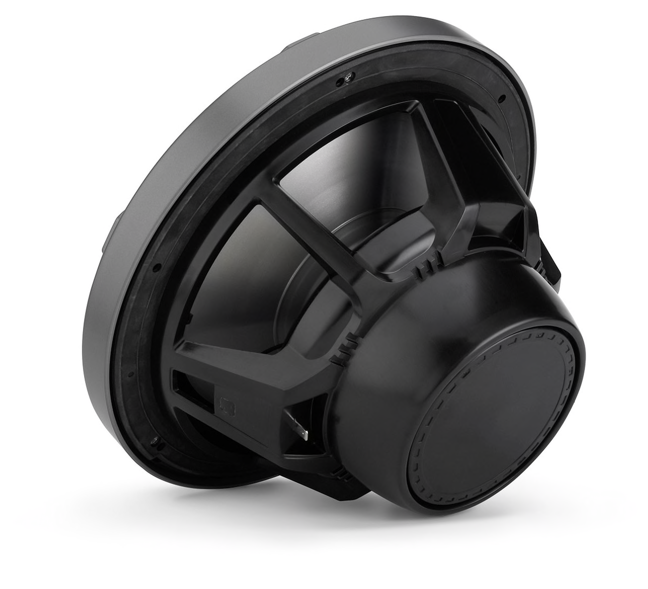 JL Audio MX10IB3-SG-TLD-B, MX Series Marine 10" Subwoofer With LED, 4-Ohm, Infinite Baffle, Titanium/Black Sport Grille, 175W