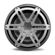 JL Audio M12IB6-SG-TB, M Series Marine 12" 4-Ohm Subwoofer, Titanium/Black Sport Grille, 600W