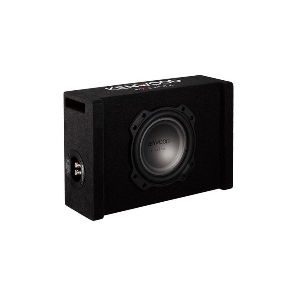 Kenwood P-XW804B, eXcelon Single 8" Downfire Ported Subwoofer Enclosure, 900W