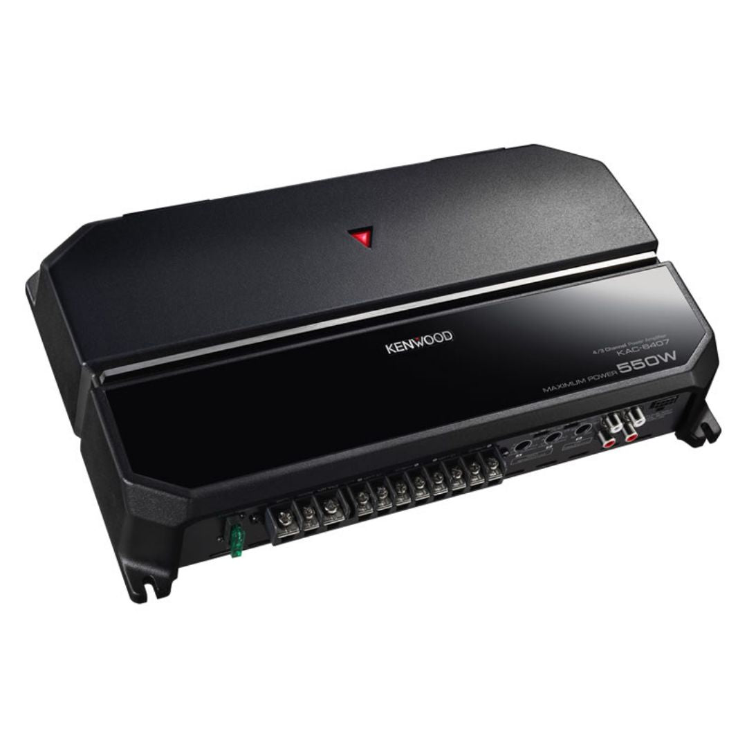 Kenwood KAC-6407, 4/3/2 Channel Full Range Car Amplifier, 550W