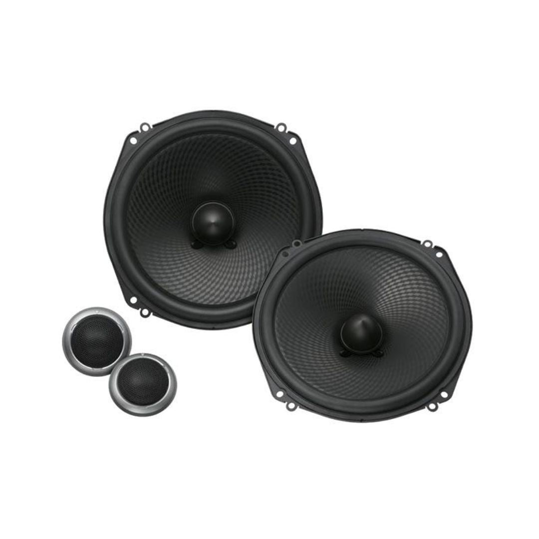 Kenwood KFC-XP184C, eXcelon 7" Oversized 2-Way Component Speaker System, 280W