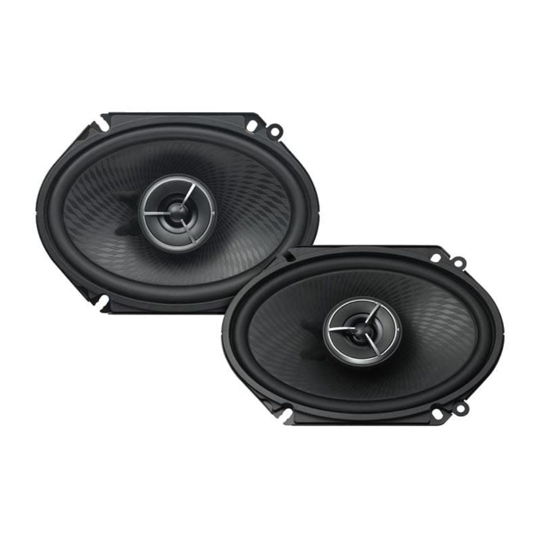 Kenwood KFC-X683C, eXcelon 6x8" 2-Way Coaxial Car Speakers, 180W