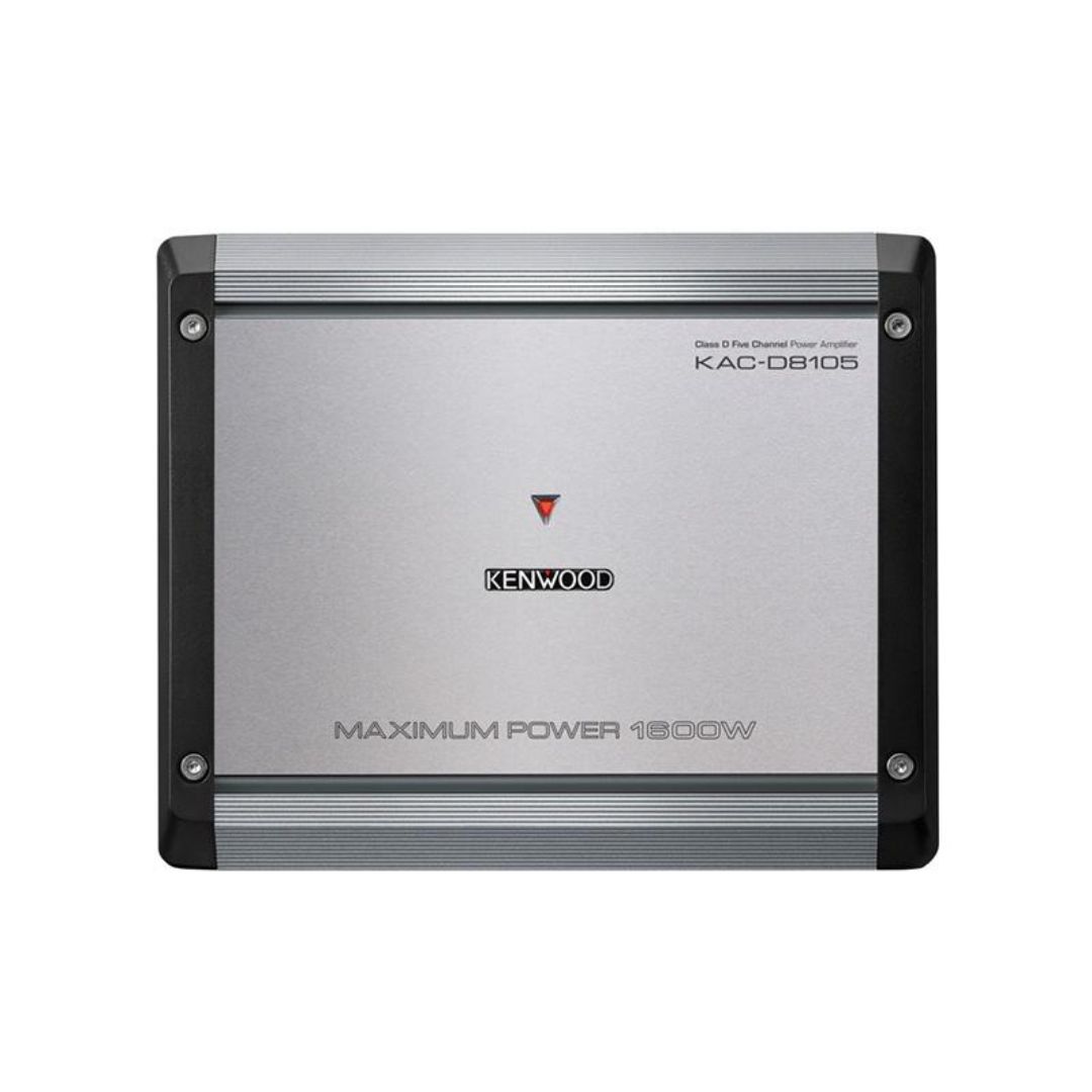 Kenwood KAC-D8105, Dynamic Series Class D 5 Channel Car Amplifier, 1600W