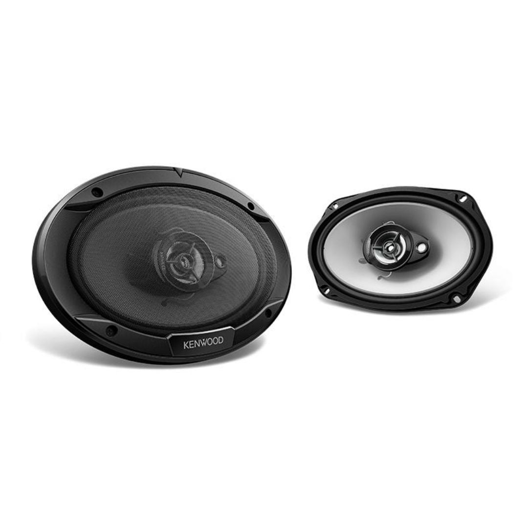 Kenwood KFC-6966S, Sport Series 6x9" 2-Way Coaxial Full Range Car Speakers, 400W