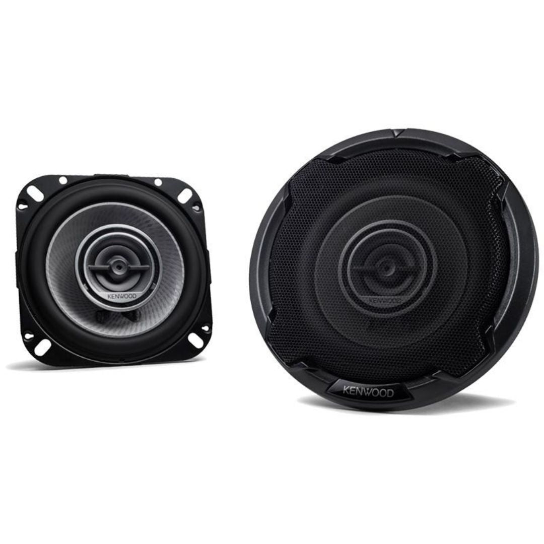 Kenwood KFC-D101, Dynamic Series 4" 2-Way Coaxial Full Range Car Speakers, 220W