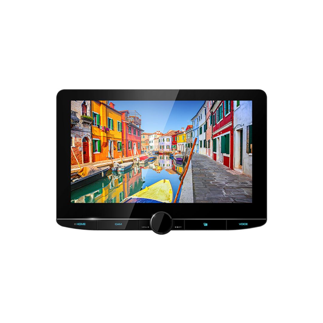 Kenwood DNR1007XR, eXcelon Reference 10.1" Floating Monitor Navigation Multimedia Receiver w/ Apple CarPlay™ and Android Auto™ (Does not play DVD/CD discs)