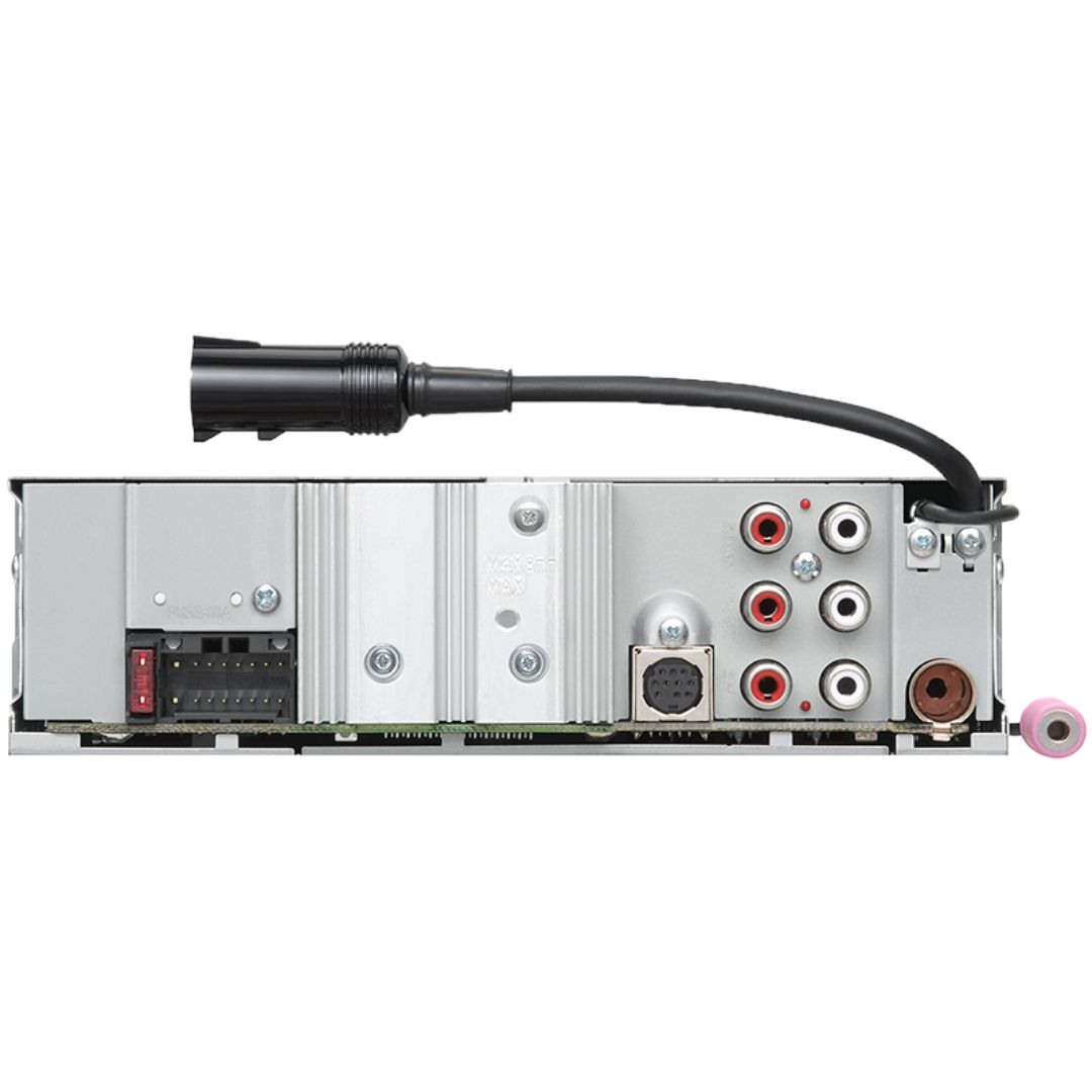 Kenwood KMR-M328BT, Marine / Motorsports Digital Media Receiver w/ Bluetooth and SiriusXM (Does not play CDs)