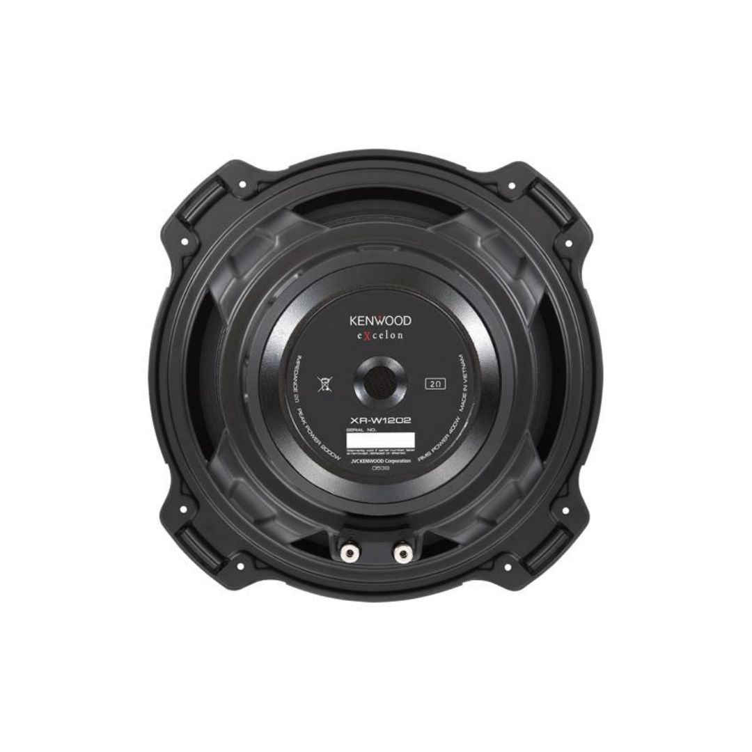 Kenwood XR-W1202, eXcelon Reference 12" Single 2-Ohm Car Subwoofer, 2000W