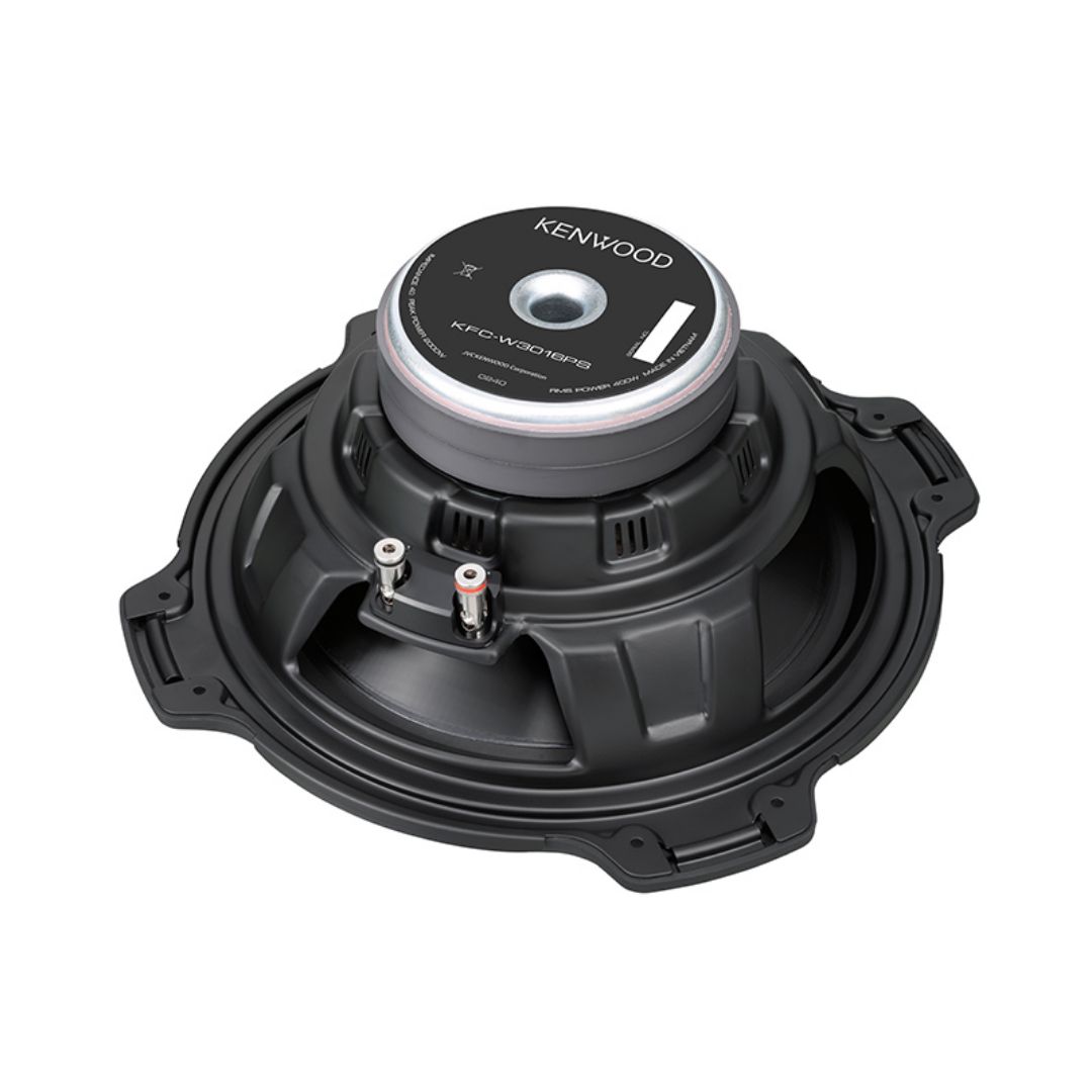 Kenwood KFC-W3016PS, Performance Series 12" Single 4 Ohm Voice Coil Car Subwoofer, 2000W