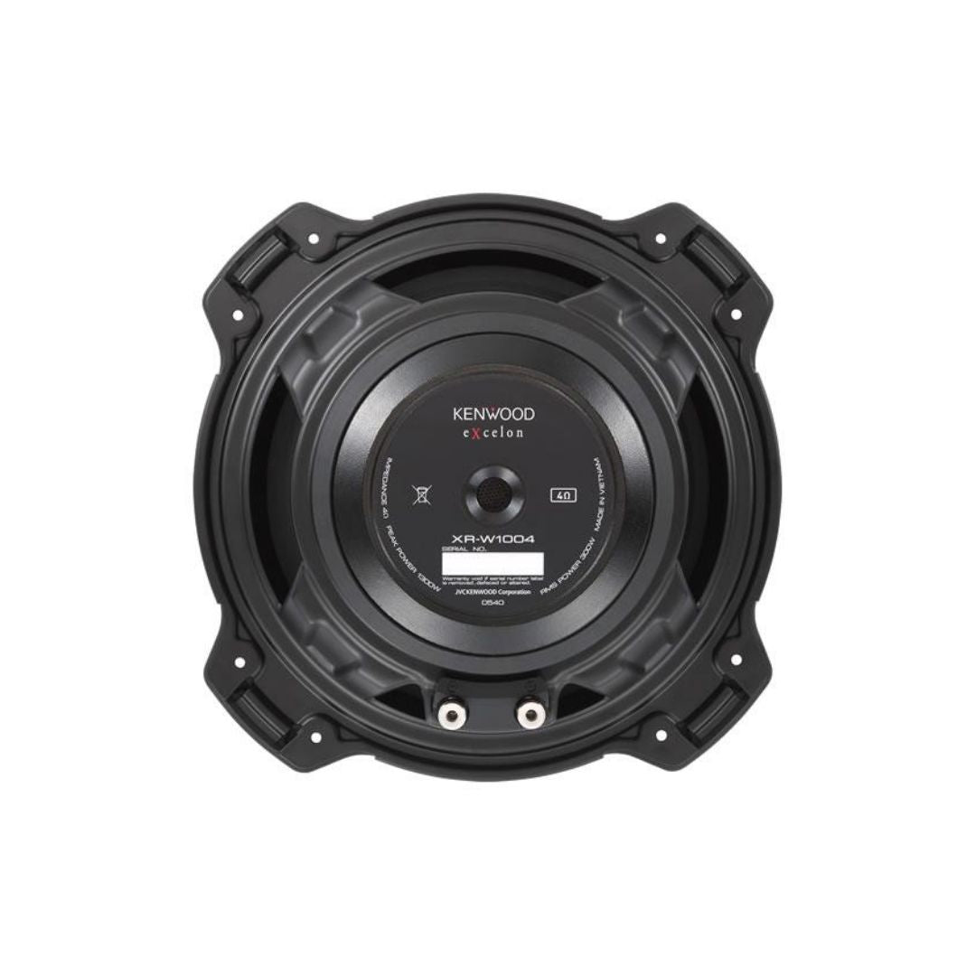 Kenwood XR-W1004, eXcelon Reference 10" Single 4-Ohm Car Subwoofer, 1300W