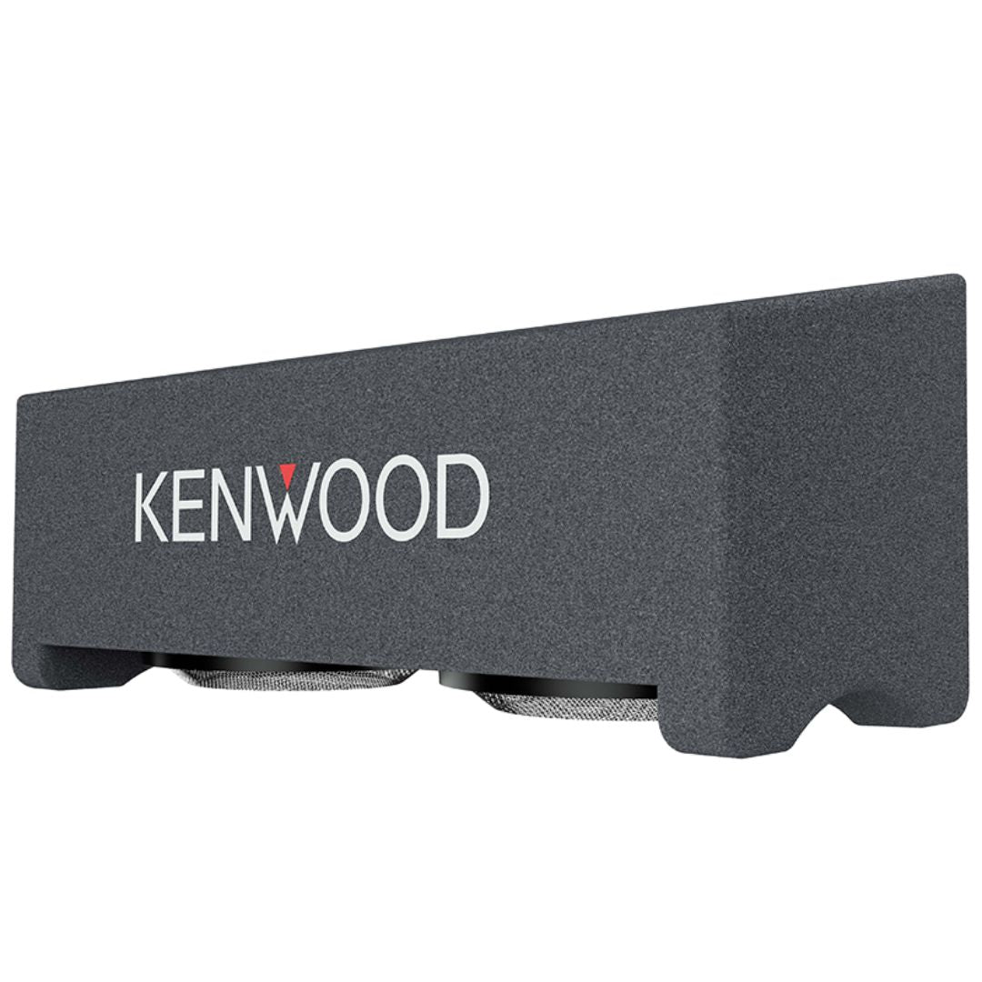 Kenwood P-XW1221DHP, eXcelon Dual 12" 2 Ohm Loaded High Power Subwoofer Enclosure - 2000W
