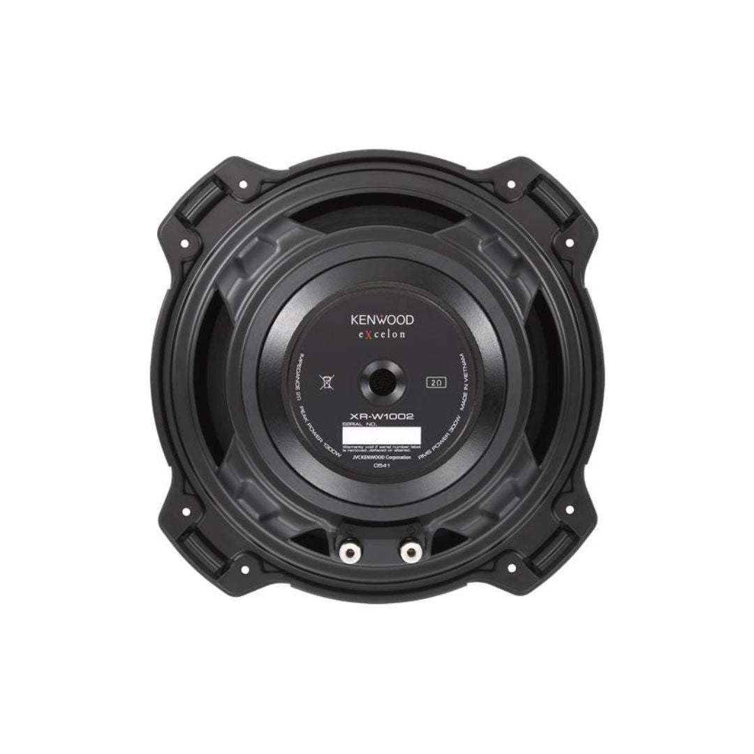 Kenwood XR-W1002, eXcelon Reference 10" Single 2-Ohm Car Subwoofer, 1300W