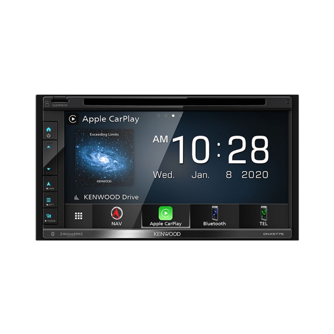 Kenwood DNX577S, 6.8" DVD/ Navigation Receiver w/ Apple CarPlay and Android Auto