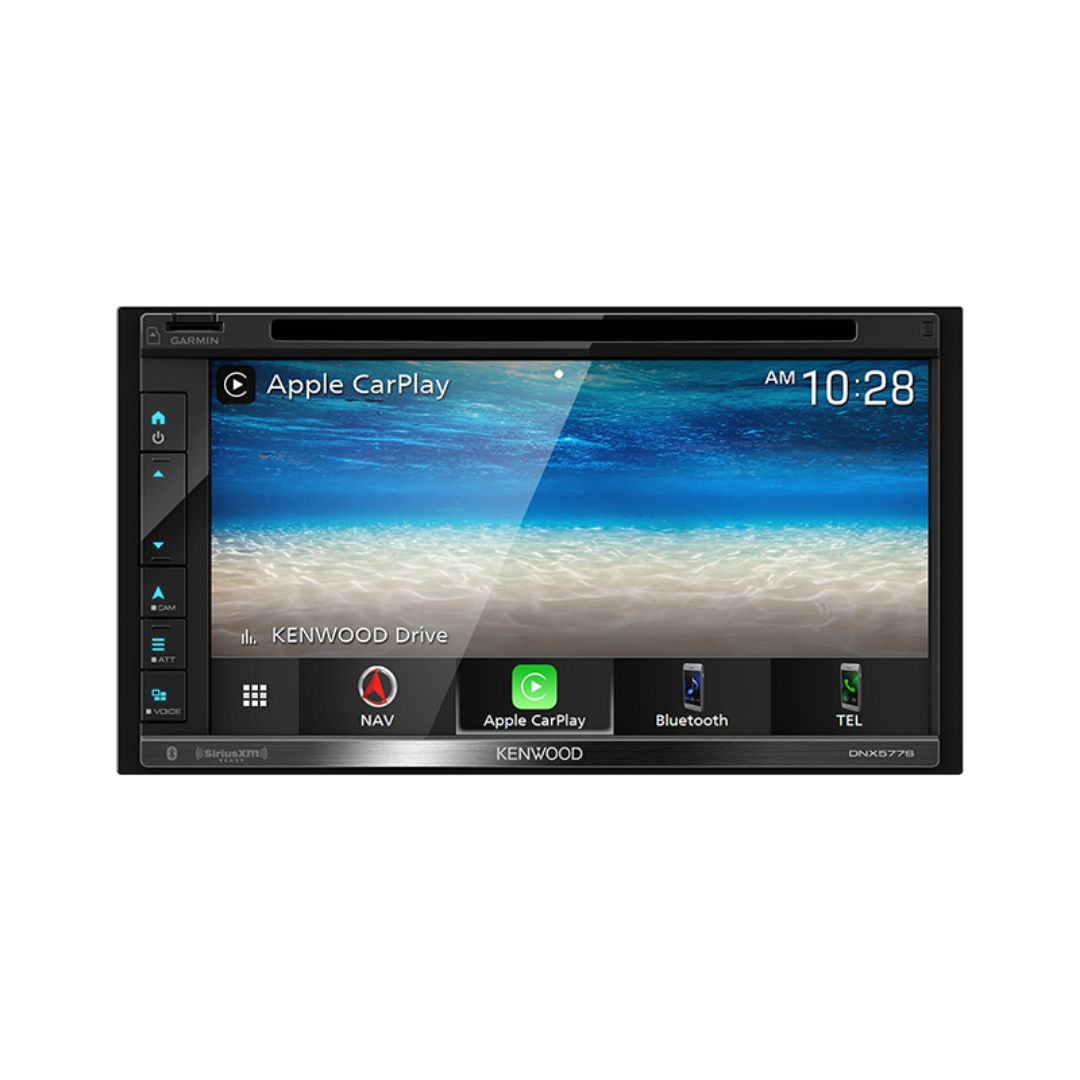 Kenwood DNX577S, 6.8" DVD/ Navigation Receiver w/ Apple CarPlay and Android Auto