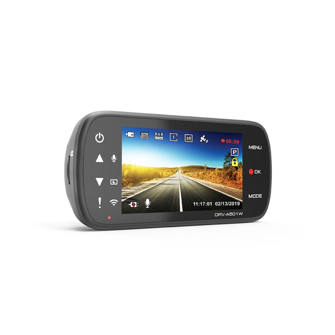 Kenwood DRV-A501WDP, Front and Rear Dashboard Camera Package
