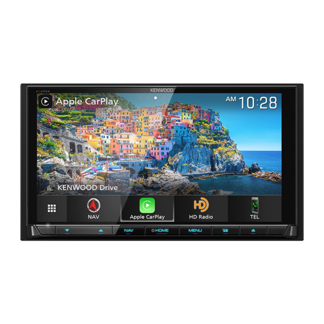 Kenwood DNX996XR, eXcelon Reference 6.8" Navigation/DVD Receiver w/ CarPlay and Android Auto