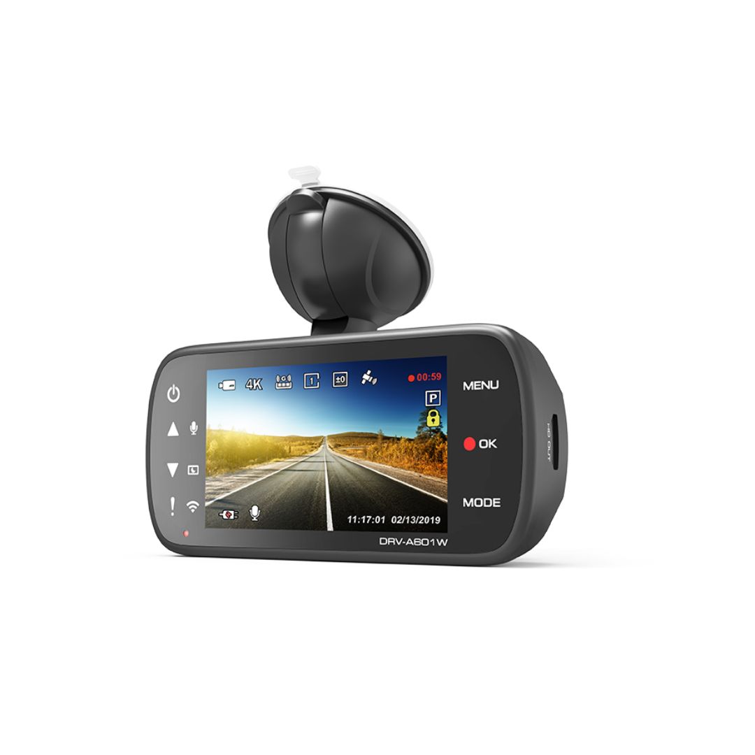 Kenwood DRV-A601WDP, Front and Rear Dashboard Camera Package